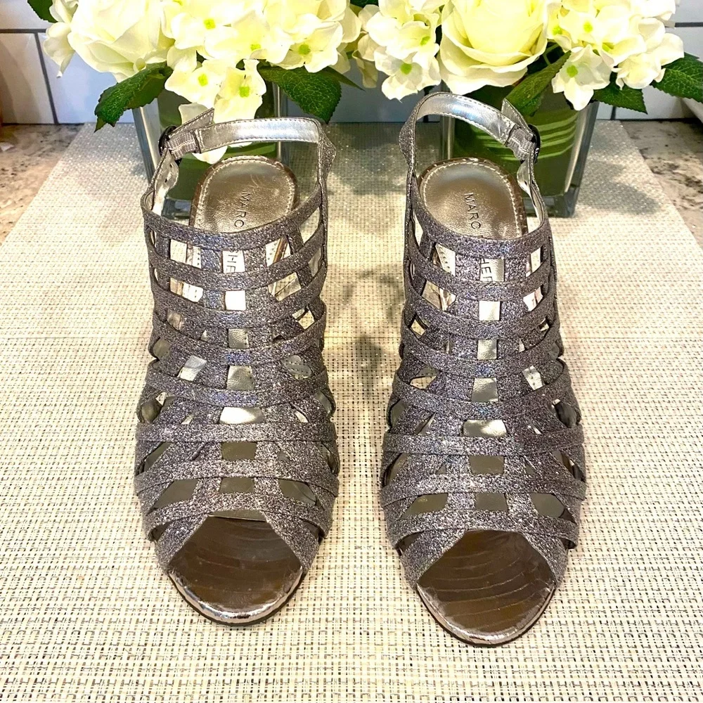 NIB Marc Fisher sparkly heels size 6.5